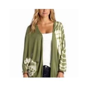 Chip & Pepper Tie Dye Kimono Shrug - Size Large
